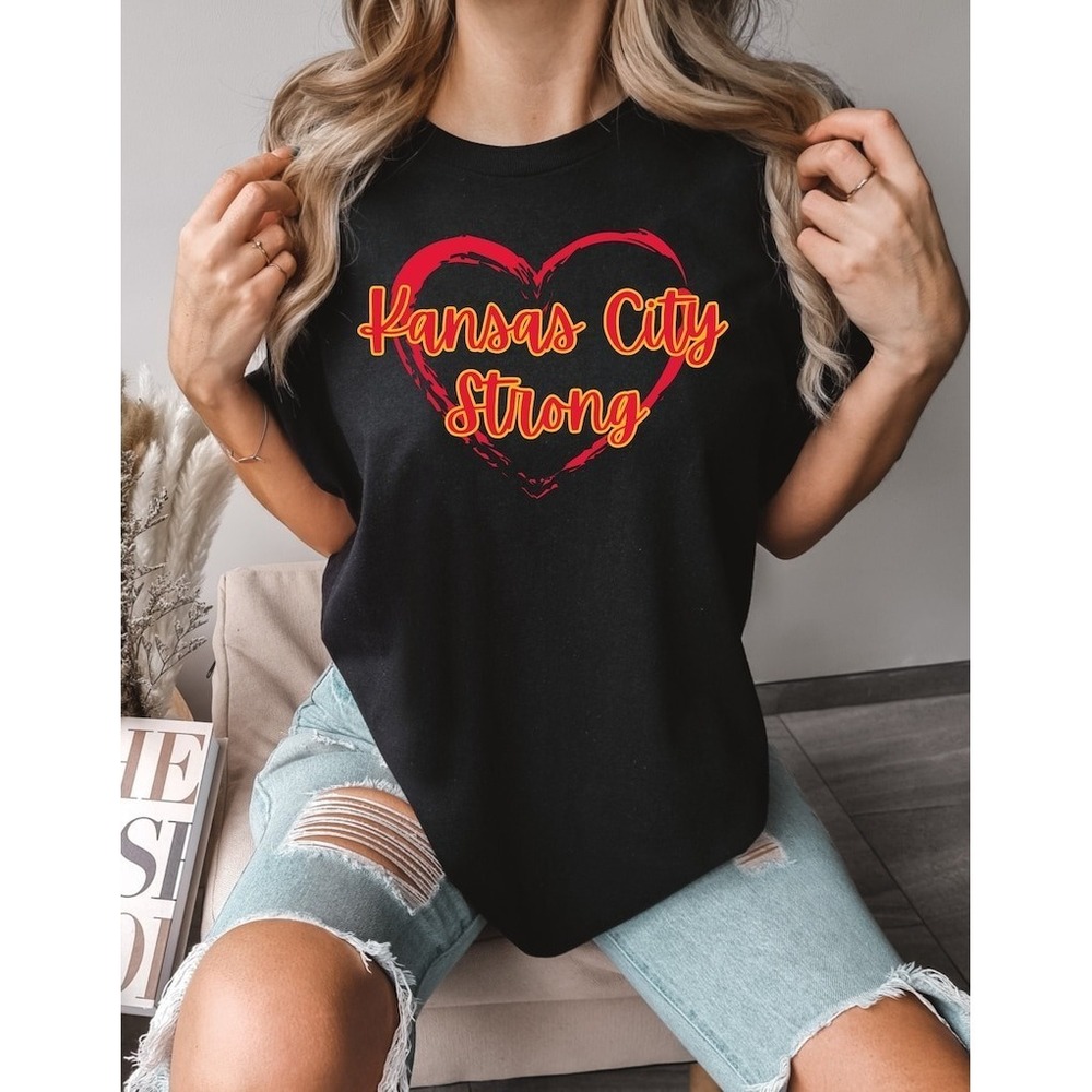 Kansas City Strong KC Football T-Shirt